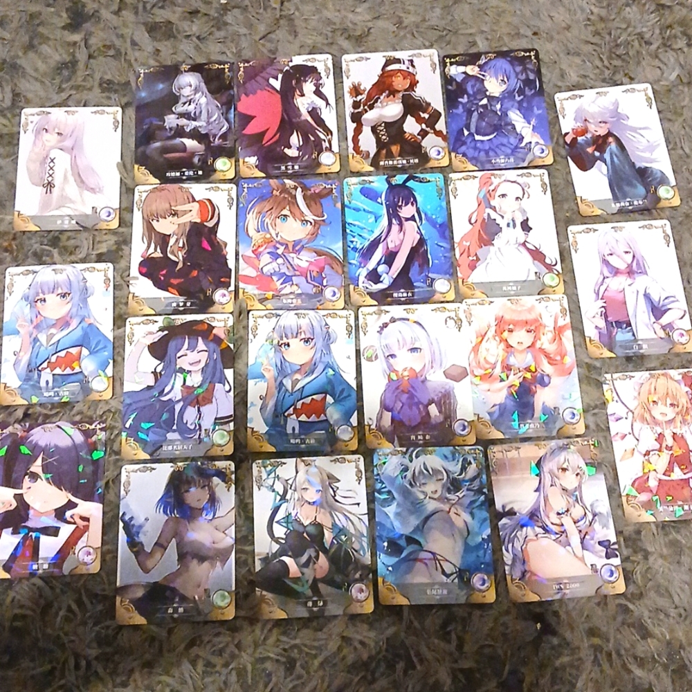 Vintage Anime Goddesses Story Tcg Ccg Trading Card Lot